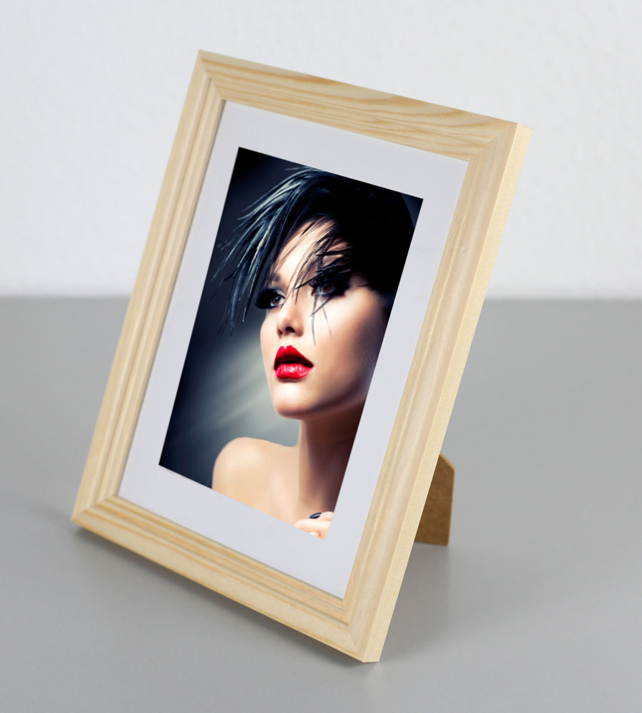 Artos Holz Bilderrahmen Acrylglas Plexi Lifestyle Foto Rahmen Collage Wanddeko Poster -