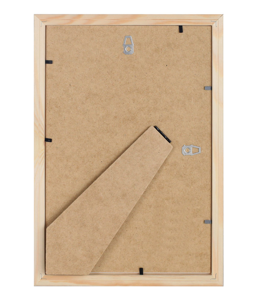 Artos Holz Bilderrahmen Acrylglas Plexi Lifestyle Foto Rahmen Collage Wanddeko Poster - Farbe: Gold | Format: 20x30