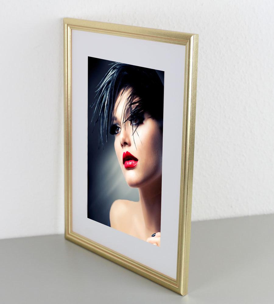 Artos Holz Bilderrahmen Acrylglas Plexi Lifestyle Foto Rahmen Collage Wanddeko Poster -