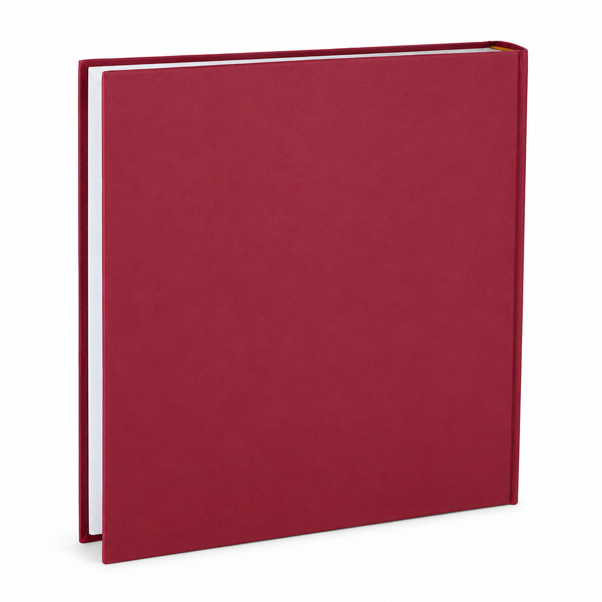 Flair Fotoalbum 30x30 cm 100 weiße Seiten Seiten Jumbo Buchalbum Fotobuch - Farbe: Rot
