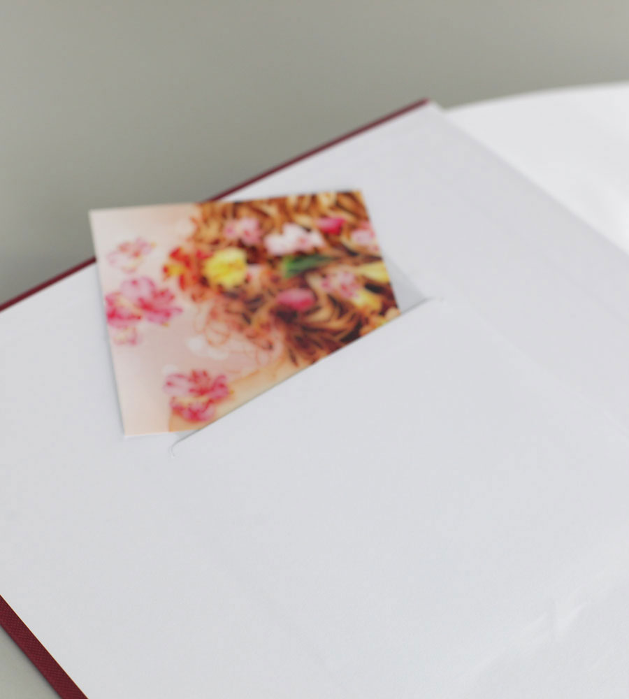 Flair Fotoalbum 30x30 cm 100 weiße Seiten Seiten Jumbo Buchalbum Fotobuch - Farbe: Blau