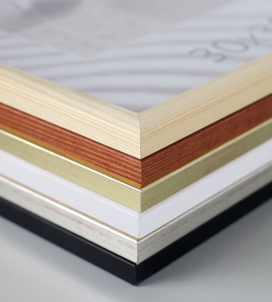 Artos Holz Bilderrahmen Acrylglas Plexi Lifestyle Foto Rahmen Collage Wanddeko Poster -