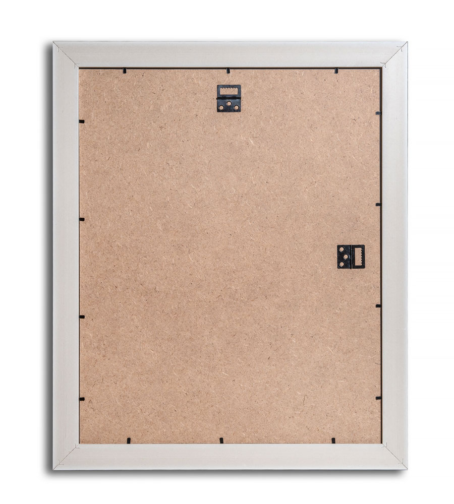 Bilderrahmen Lifestyle Foto Rahmen Collage quadratisch Wanddeko Poster 40D - Farbe: Weiss | Format: 40x50
