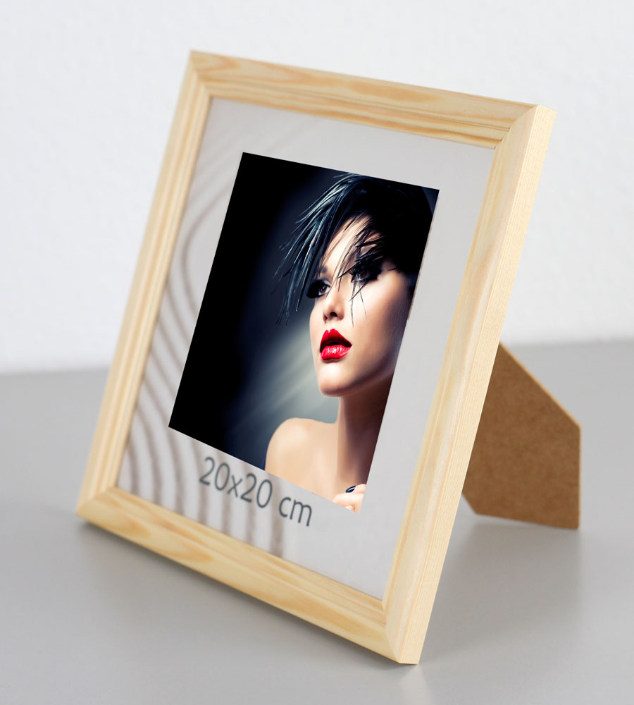 Artos Holz Bilderrahmen Acrylglas Plexi Lifestyle Foto Rahmen Collage Wanddeko Poster -