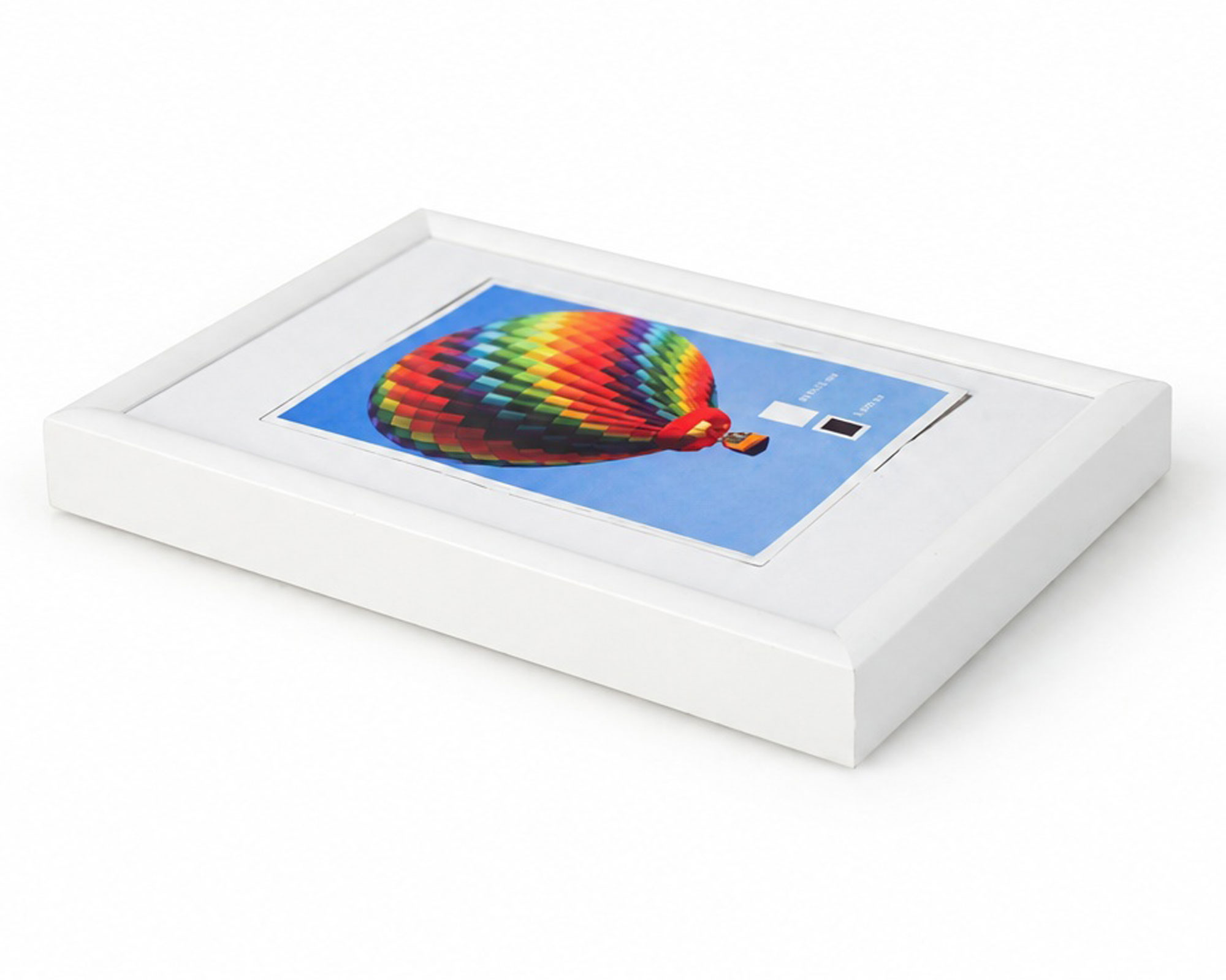 New Lifestyle Kunststoff Bilderrahmen Kunststoffrahmen Bildhalter Bildträger - Farbe: Weiß | Format: 10x15