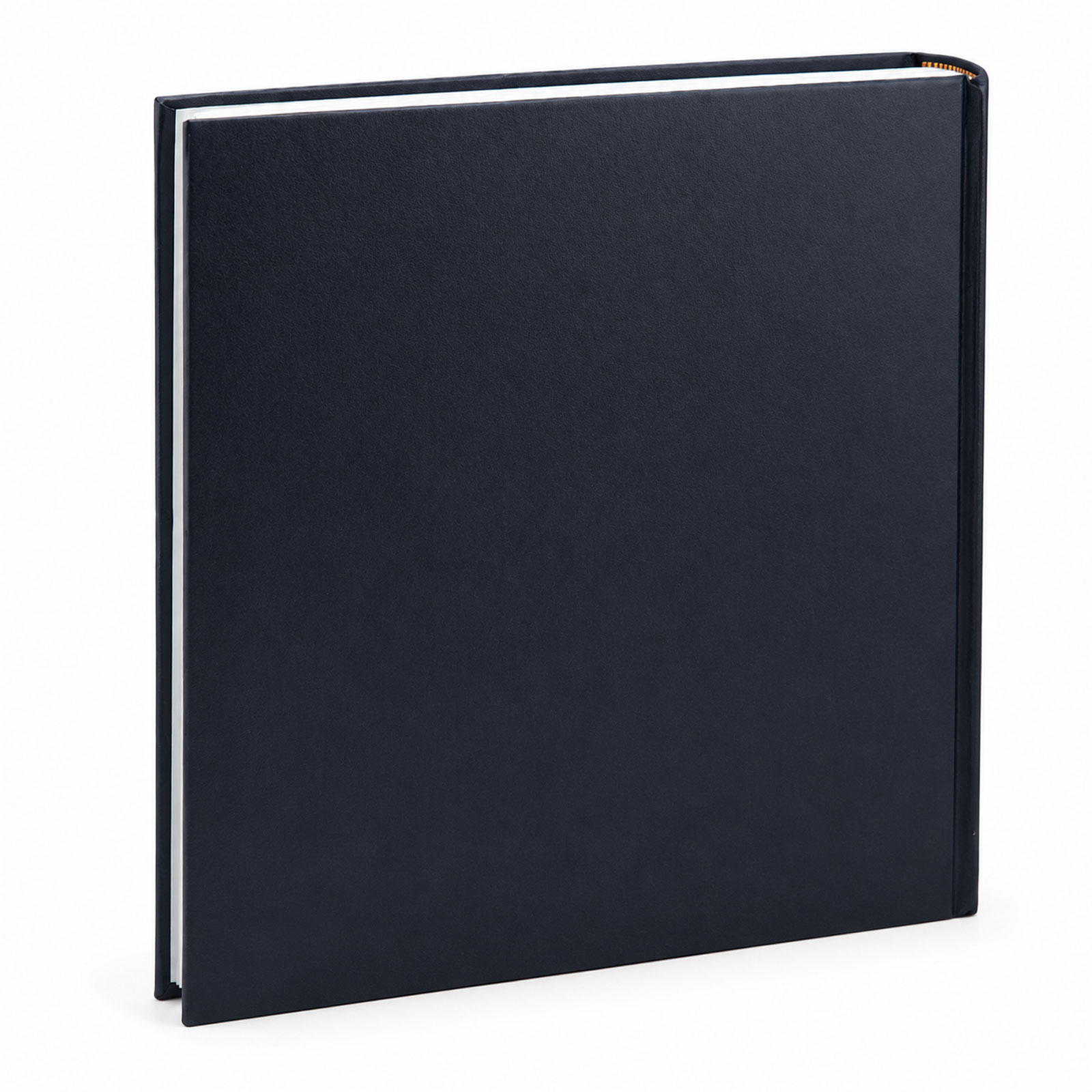 Classic Fotoalbum Tradition 30x30 cm – Jumbo Buchalbum mit 100 weißen Seiten, 50 Blatt, Pergaminschutzblätter, Vinyleinband, Fotobuch - Farbe: Blau