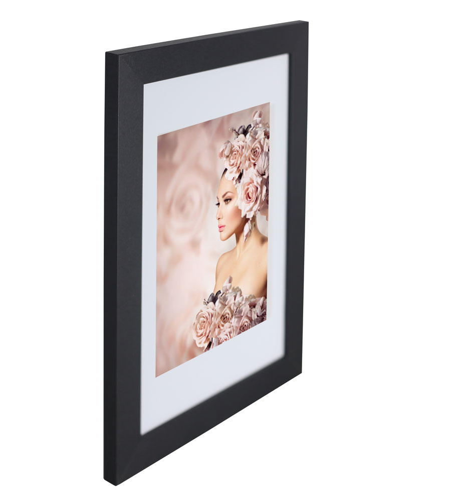 Bilderrahmen Holz Rahmen Plexi Acryl Collage Wanddeko Poster quadratisch S215 -