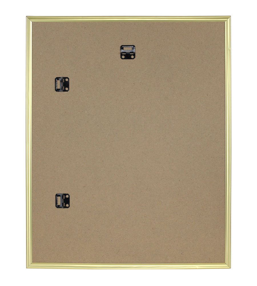 Bilderrahmen Fotorahmen aus Kunststoff Bilder Foto Posterrahmen Collage AC-6 - Farbe: Gold | Format: 40x50