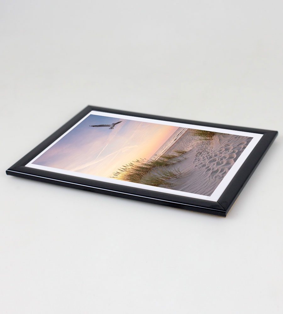 Bilderrahmen in Schwarz Fotorahmen aus Kunststoff Bilder Foto Posterrahmen Collage AC-6 -
