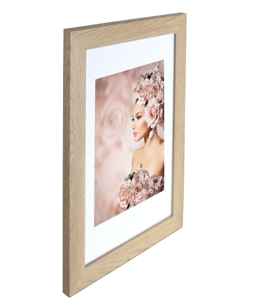 Bilderrahmen Holz Rahmen Plexi Acryl Collage Wanddeko Poster quadratisch S215 -