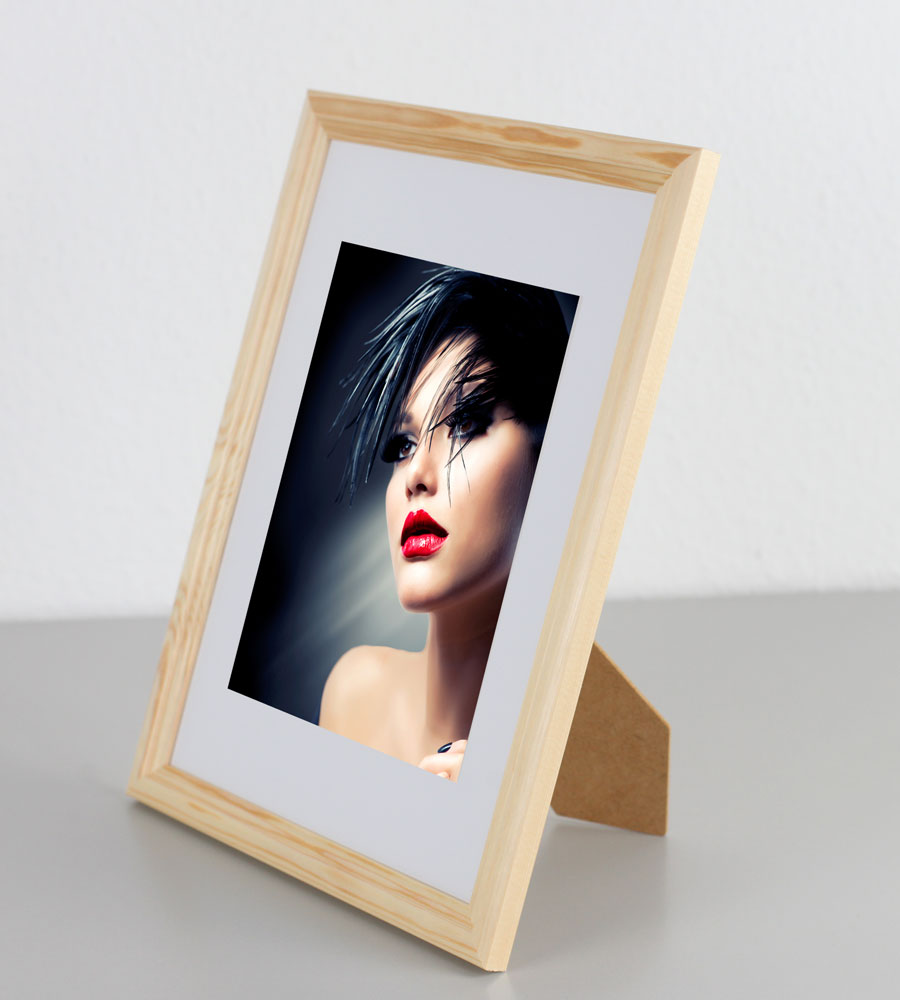 Artos Holz Bilderrahmen Acrylglas Plexi Lifestyle Foto Rahmen Collage Wanddeko Poster -