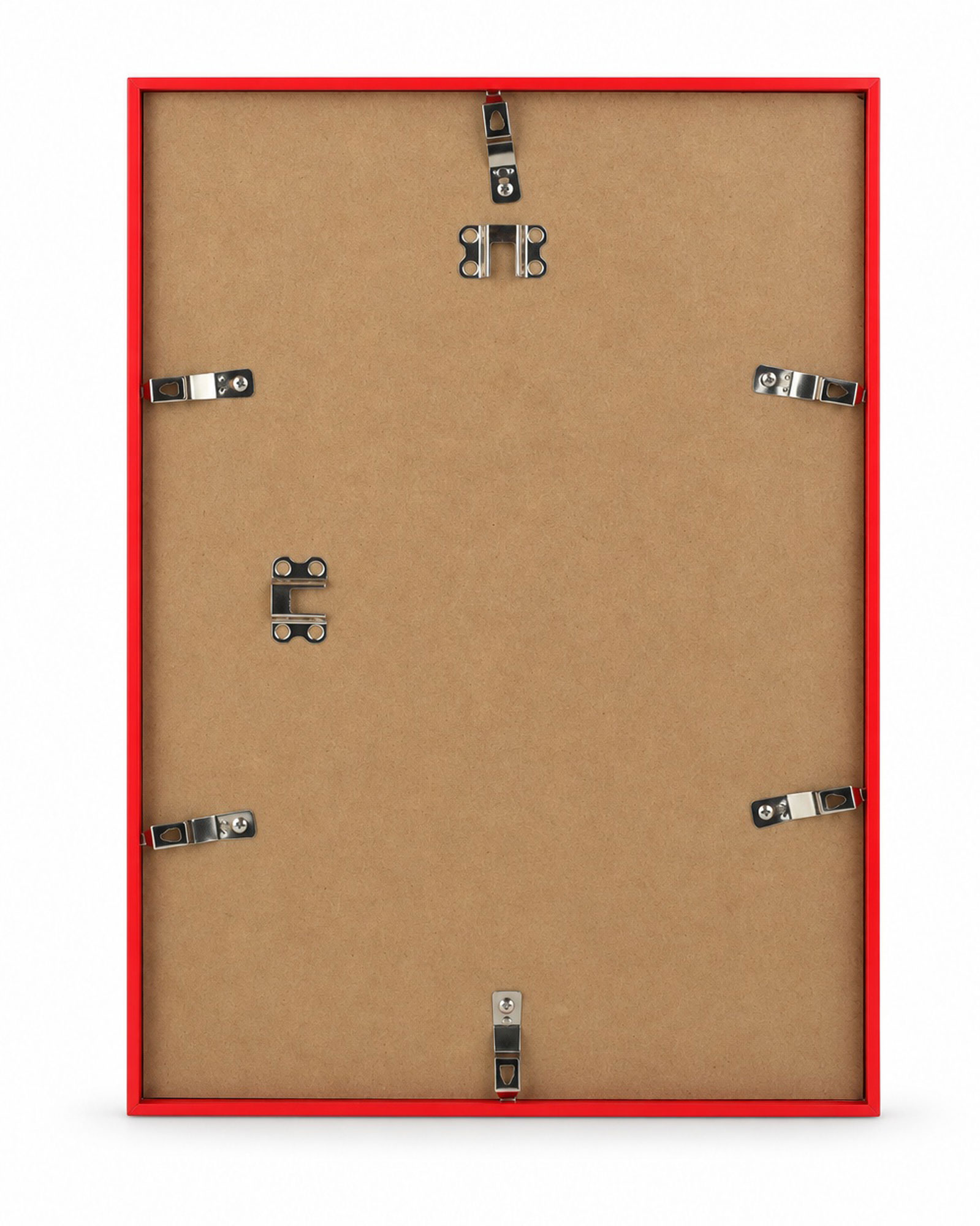 New Lifestyle Kunststoff Bilderrahmen Kunststoffrahmen Bildhalter Bildträger - Farbe: Rot | Format: 29,7x42 (DIN A3)