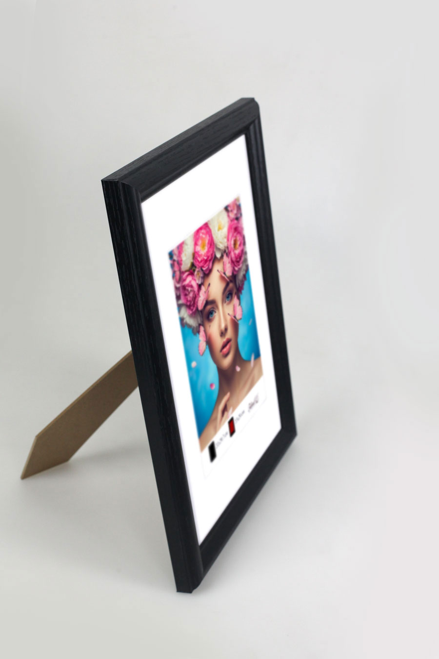 3er 5er Set Holzrahmen mit Kunststoffglas Bilderrahmen MDF Rahmen Collage Wandrahmen Fotorahmen HR-22 -